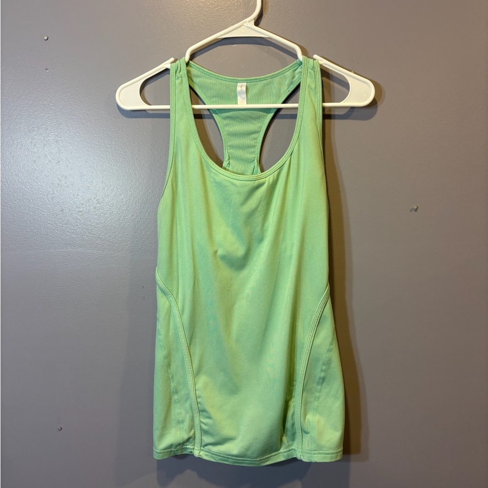 GAP Light Green Racerback Tank Top
